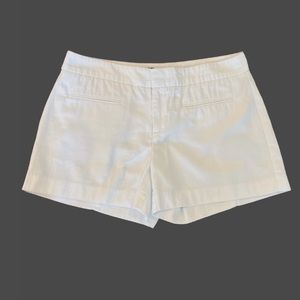 Gap White Linen Shorts